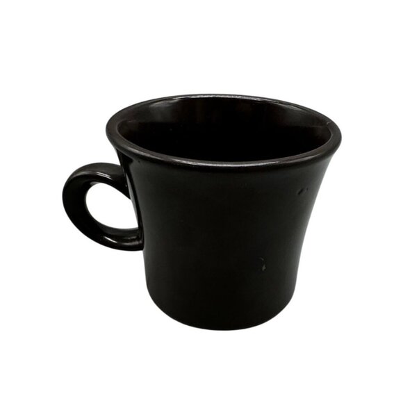 Vintage Franciscan Madeira Dark Brown Ceramic handle Coffee Mug cup 3x4" READ - Picture 1 of 5